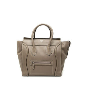 Pre-Loved Celine Mini Calfskin Luggage Tote